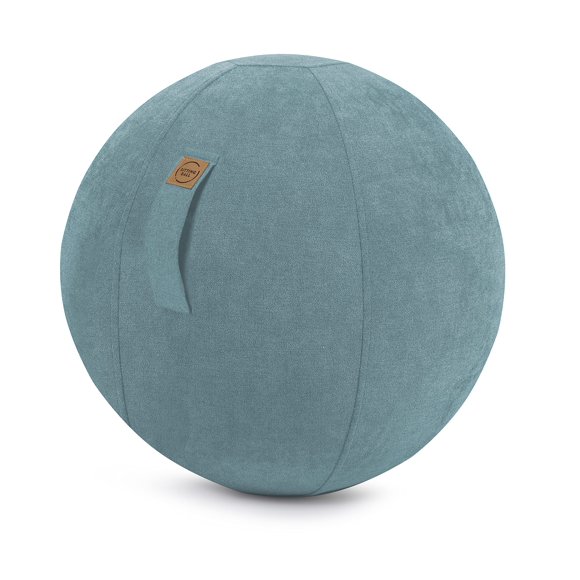 Gouchee Home Alfa Sitting Ball European Design Exercise Ball Chair for Offices, Home Pilates, Ergonomic Posture, Balance, Stability and Fitness Aesthetic Swiss Ball with Soft Cove