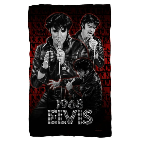 Elvis Presely Comback Performance Fleece Blanket (36x58)