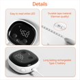 thumbnail image 4 of Cinta Métrica Inteligente para el Cuerpo, Retráctil, con Bluetooth, Aplicación Fitdays, Herramienta para Controlar la Grasa Corporal, el IMC, la Forma Física y la Pérdida de Peso, 4 of 9