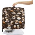thumbnail image 4 of Stand Mixer Cover for Kitchen Coffee Pattern Mixer Protector Dust Covers Waterproof Fits All Tilt Head & Bowl Lift Models, 4 of 7