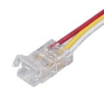 thumbnail image 1 of Conectores de tira de luz LED, 10 piezas Conectores de tira de luz LED Conectores de tira de luz COBLED Salida de alta intensidad, 1 of 8