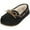 Black, variant on Women House Slippers Faux Furs Indoor Outdoor Moccasin Shoes Fuzzy Fluffy Furry Loafers Warm Flat Shoes Furry Slippers