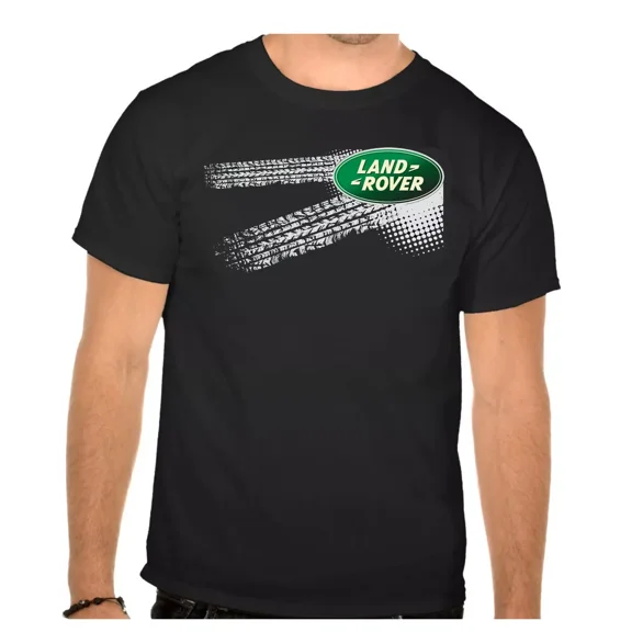 Land Rover Car Logo Car Black T-Shirt Before Fun -606.