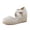 Beige, variant on Chica Espadrille Wedge Sandals for Women Slip On Closed Toe Women Shoes with Elastic Straps and Stylish Everyday Comfort