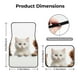thumbnail image 5 of Fotbe Cute Kittens And Puppy Juego de 4 Tapetes para Auto con Estampado – Alfombrillas de Goma Reforzada, Diseño Antideslizante, Protección para Todo el Año – Vehículos, Autos, Camionetas y SUVs, 5 of 7
