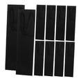 thumbnail image 4 of GARVALON 12Pack Simple Design Pouches Black Kraft Paper for Store Use, 4 of 7
