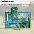 thumbnail image 7 of HUIACONG Sea Turtle Golf Cart Seat Covers Comfortable Portable 2 Person Seats Cover Club Car Anti-Slip Easy to Install Fit Most Cars EZGO Yamaha Club Car, 7 of 7
