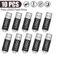 thumbnail image 2 of 10PCS/lot Pen Drive 8GB 4GB 2GB 1GB USB Flash Drive 16GB Flash Disk 128MB 256MB 512MB Memory Flash Disk, 2 of 5