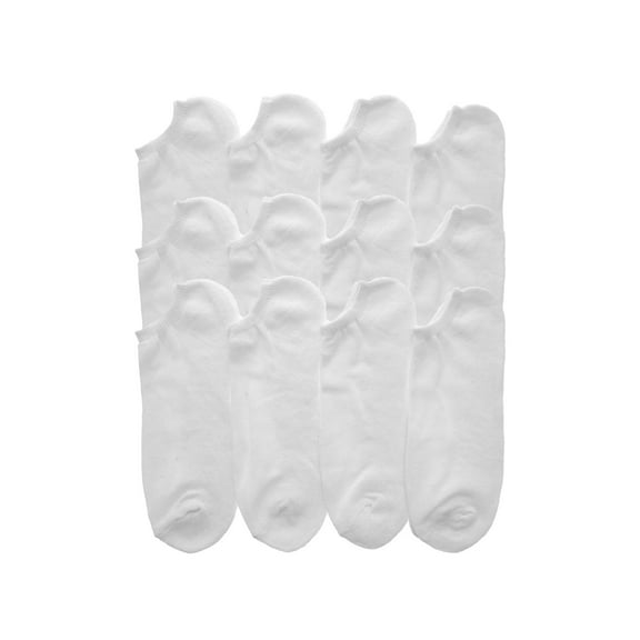 Swan Unisex No-Show Socks (12-Pairs)