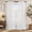 White, variant on Ruffle Curtains 84 Inches Long for Living Room, White Ruffle Curtains for Bedroom Light Filtering Victorian Gothic Drapes Rod Pocket Country Flowy Window Curtain