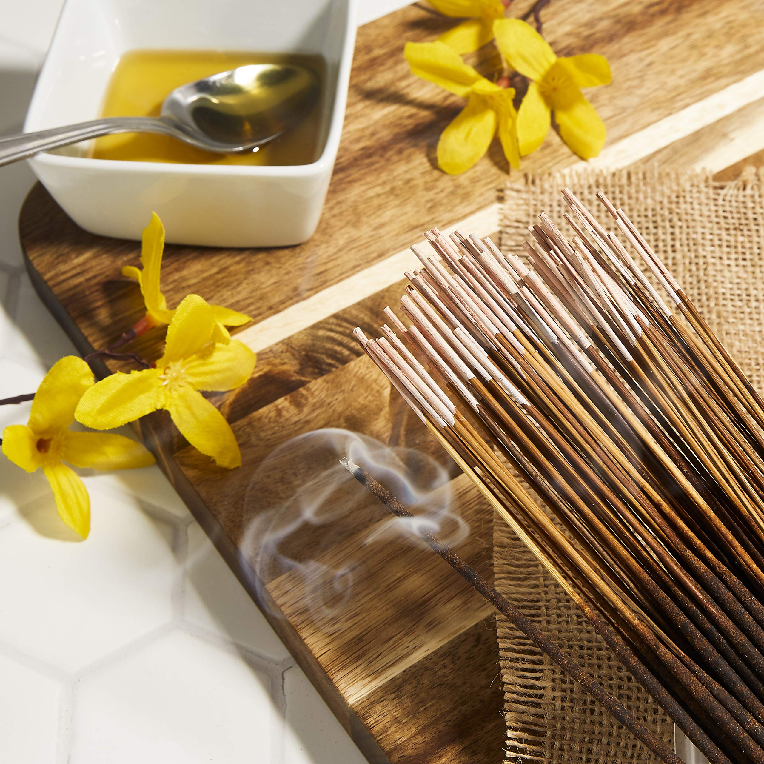 Wild Berry Honeysuckle Incense Sticks, 100 Count Hand-Dipped Aromatic Incense