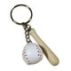 thumbnail image 4 of Llavero decorativo con forma de pelota deportiva 3D y bate de béisbol. S, 4 of 9
