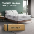 thumbnail image 4 of Twin Mattress, 14 inch Hybrid Foam Mattresses in a Box, Pocket Innersprings with Memory Foam for Motion Isolation,Breathable Soft Cover Mattress Medium Firm, 4 of 7