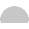 thumbnail image 5 of Ekena Millwork 68"W x 40-3/4"H x 2-3/4"P Half Round Smooth Architectural Grade PVC Combination Pediment, 5 of 7