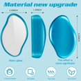 thumbnail image 2 of LAICAIW Crystal Hair Eraser for Women and Men, Reusable Crystal Hair Remover Device Magic Painless Exfoliation Hair Removal Tool, Magic Hair Eraser for Back Arms Legs(Blue), 2 of 7