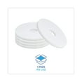 thumbnail image 4 of 14 in. Diameter Polishing Floor Pads - White (5/Carton), 4 of 6