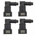thumbnail image 1 of 2X Conector Rápido de Línea de Combustible Curvo 9.89 ID8, Sujetador de Tubo de Urea, Accesorios de Tubería, Accesorio de Filtro de Gas, Conector Rápido de Combustible de 90 °, 1 of 5