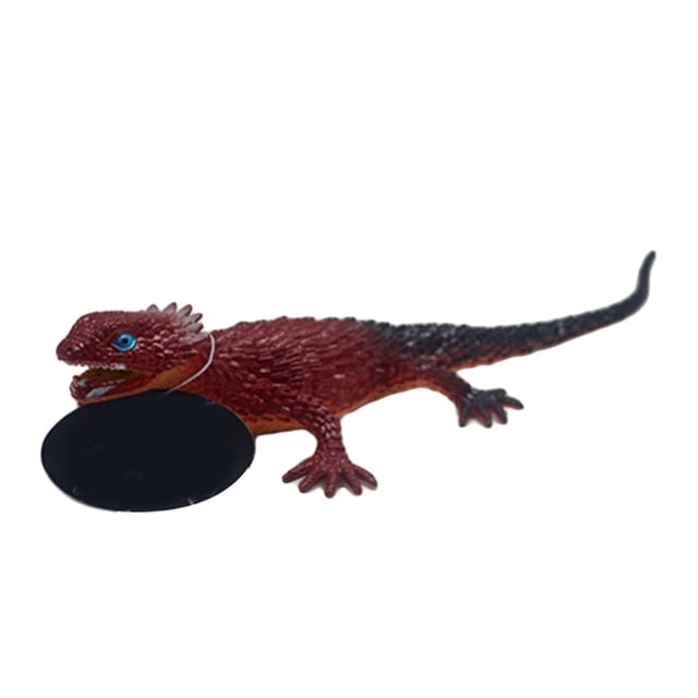 37cm Simulation Lizard PVC Squeaky Animal Model Kids Bedtime Educational Toy
