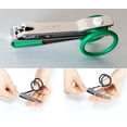 thumbnail image 6 of ComfoHandling Finger & Toenail Nail Clipper with Thumb Grip Ring, Clipping Catcher, Nail File, Sharp Cutting, Green 1 count., 6 of 7