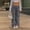 *Dark Gray, variant on ClodeEU Women's Low Rise Straight Leg Jeans ,Loose Fit Vintage Streetwear Denim Pants Dark Gray,Womens Plus L