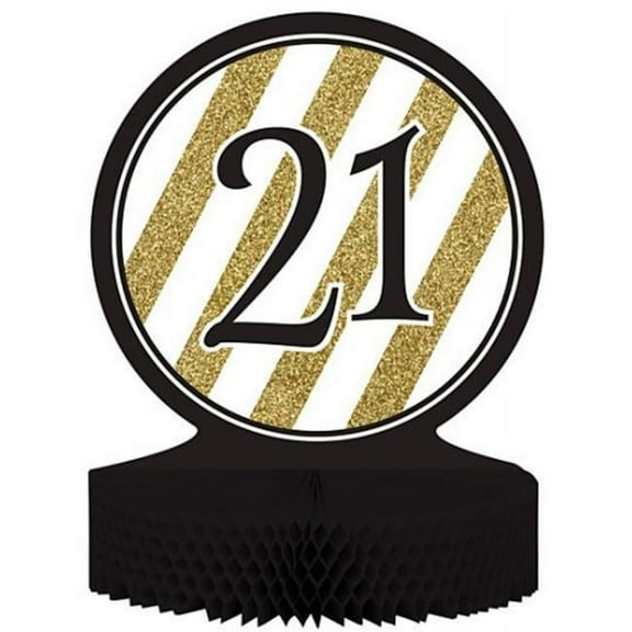 Creative Converting 21st Birthday Paper Disposable Centerpiece