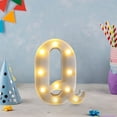 thumbnail image 6 of LED Letter Lights Sign Letters Light Up Letters Sign for Night Light Wedding Birthday Party Battery Powered for Christmas Lamp Home Bar Birthday Party Wedding Children's Room, 6 of 6
