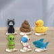 thumbnail image 5 of Llavero con luz LED audible, linterna colgante, gatito, astronauta, vaca, estiércol, pato, tiburón, 5 of 6