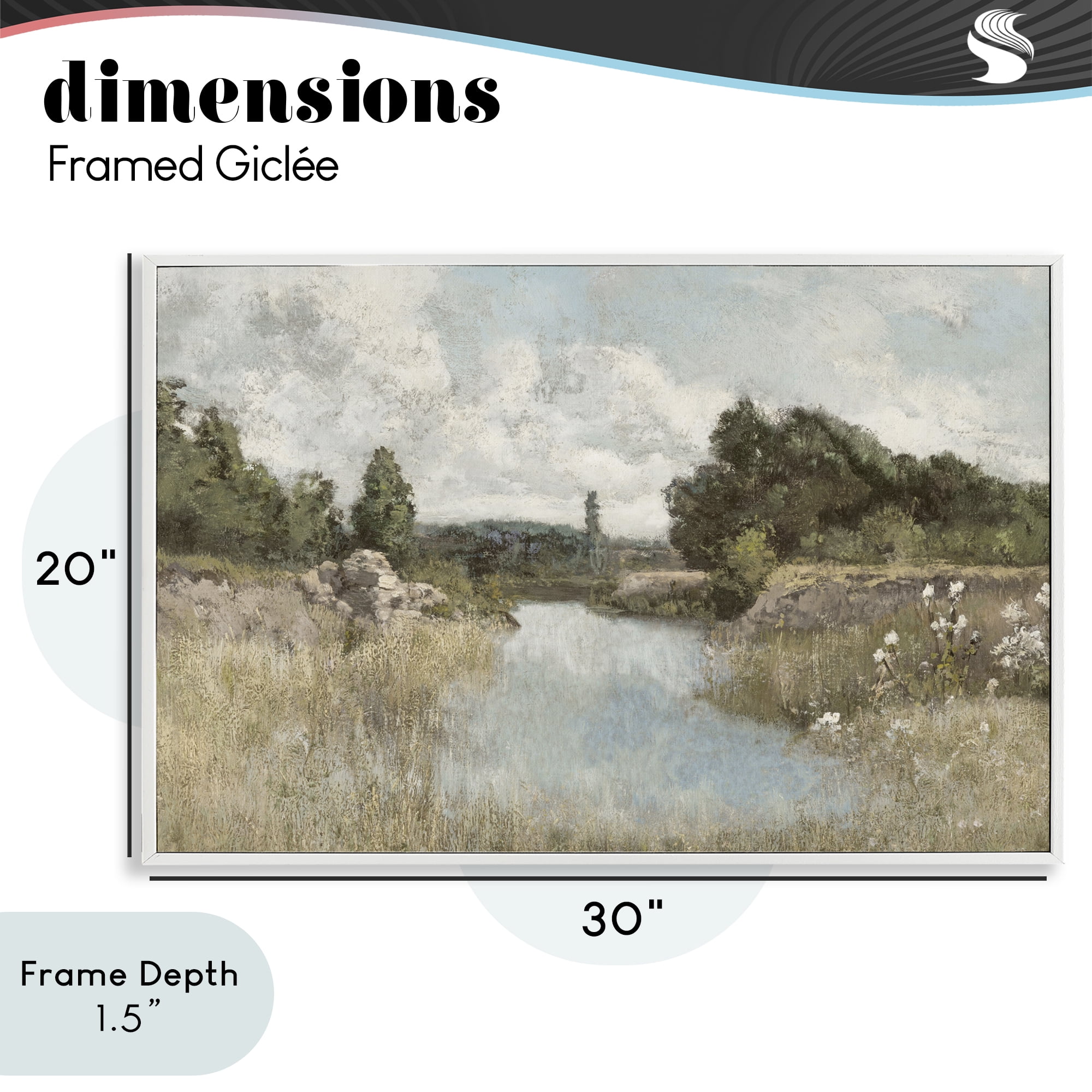 Stupell Industries Dawn At The Shore White Framed Giclee Art, design by Christy McKee