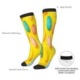 thumbnail image 4 of Yiaed Easter eggs (2) Print Great elasticity Adult Stockings Sports socks for Men and Women, 4 of 6