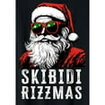thumbnail image 4 of Men's Skibidi Rizzmas Christmas Santa Claus Graphic T-Shirt, 100% Cotton Crew Neck Tee, Casual Printed Summer Top, Regular Fit Knit Fabric Shirt for Men, 4 of 7