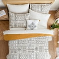 thumbnail image 2 of Modern Threads 6-Piece Isla Tribal Adult Unisex Bed in a Bag, Twin, 2 of 7