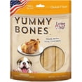 thumbnail image 1 of Medium/Large - 78 oz (6 x 13 oz) Loving Pets Yummy Bones - Chicken Flavor, 1 of 2