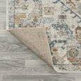 thumbnail image 6 of JONATHAN Y WASHABLE 4 x 6 Area Rug, Shaemus Bohemian Medallion - Cream/Terra, WSH320B-4, 6 of 9