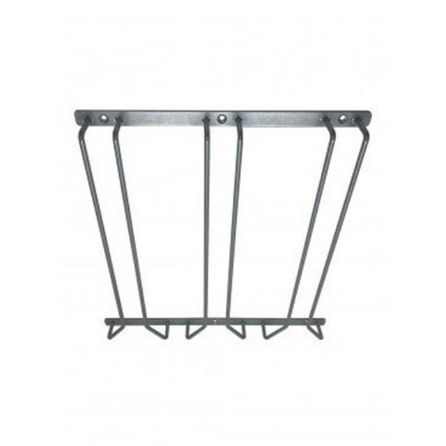 Vinotemp International EP-RACK009 Epicureanist 9 Hanger Sectional Wine Glass Hanger - Silver Powdercoat