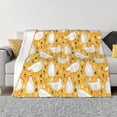 thumbnail image 1 of Fotbe Funny Chicken Manta de Franela con Estampado, Manta Ultrasuave para Cama, Sofá, Auto, Hipoalergénica y Antibolitas-50"x40", 1 of 6