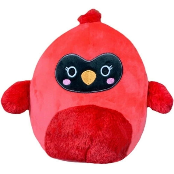 Squishmallows 16" Cazlan the Cardinal Red Bird Plush Doll Super Soft