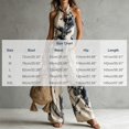 thumbnail image 3 of Sunnin Halter Neck Floral Jumpsuit with Pockets Wide Leg Sleeveless Casual Summer Wear, 3 of 6
