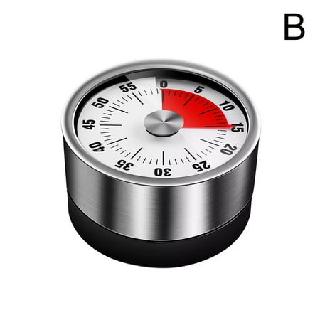 

Mechanical Magnetic Kitchen Timer 60 Minutes Cooking Long Ring Loud Alarm NEW G2H2