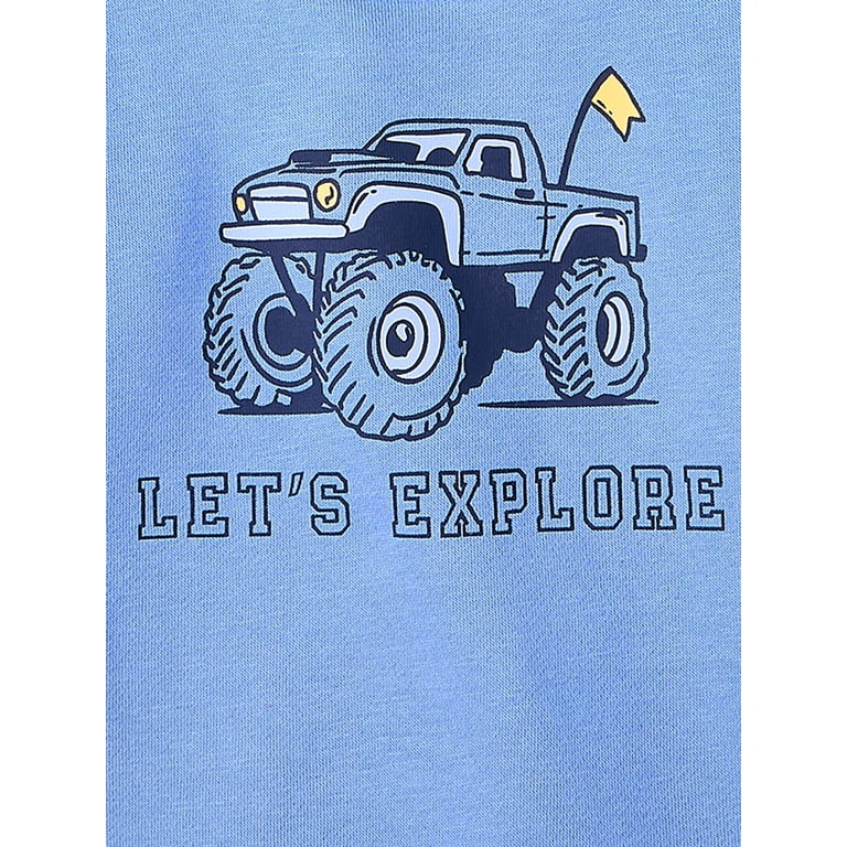 Garanimals Baby & Toddler Boys Graphic Fleece Sweatshirt photo 4