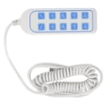 thumbnail image 3 of Controlador manual para silla elevadora IP66, control remoto para cama elevadora, controlador de varilla de empuje eléctrica con enchufe de 8 pines y 9 núcleos., 3 of 14