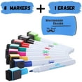 thumbnail image 2 of Mr. Pen- Magnetic Dry Erase Markers, 8 Pack with 1 Dry Erase Eraser, 2 of 7
