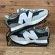 thumbnail image 1 of New Balance 327 Trainers Mens Size UK 8 Grey White Teal Suede Casual Shoes NB, 1 of 6