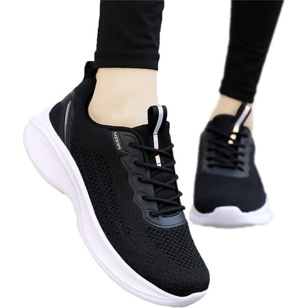 

Women s Fashion Sneakers Lace Up Breathe Mesh Walking Shoes Women Fashion Sneakers Comfort Wedge Platform Loafer Shoe