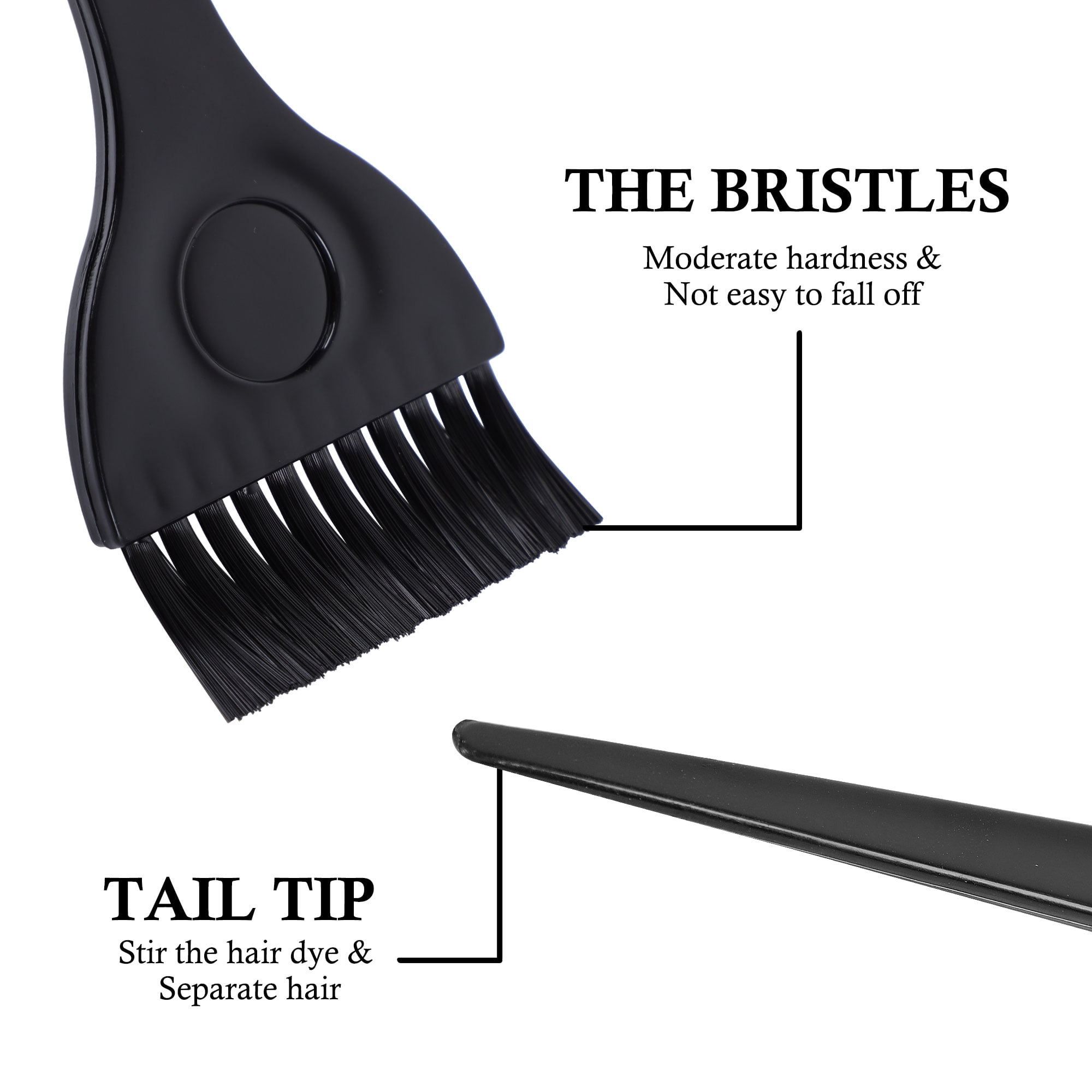 Unique Bargains Hair Dye Tint Brush Professional Salon Color Bleach Applicator Brush