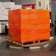 thumbnail image 5 of MMBM Orange Stretch Wrap 17" x 1476' 34 Gauge 4 Rolls Opaque Hand Film for Packaging Moving and Pallets, 5 of 7