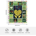 thumbnail image 2 of Nurse Blanket Nurse Gifts for Women Nursing Student Nurse Appreciation Gifts Nurses Week Gifts Soft Fuzzy Warm Plush Throw Blankets for Sofa Couch Bed 50"X60", 2 of 6