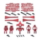 thumbnail image 1 of Kit de actualización de metal, duradero, fácil de usar, piezas de repuesto, piezas de automóvil, copa de dirección RC Rojo, 1 of 6