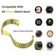 thumbnail image 2 of Correa de reloj de metal de 20 mm para Samsung Galaxy Watch5/5 Pro/4/4Classic Oro, 2 of 8