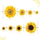 thumbnail image 4 of Billuyoard Pegatinas de pared para interiores y exteriores, papel tapiz de flores, calcomanías impermeables para ventanas de PVC, decoraciones Decoración del hogar, 4 of 6