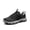 BLACK, variant on Men's Hands Free Slip-on Loafers Waterproof Wide Toe Box Non-Slip Walking Sneakers Lightweight Comfortable Casual Shoes